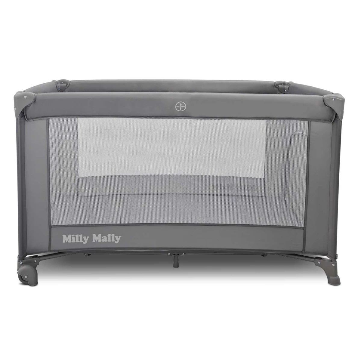 Milly Mally Łóżeczko turystyczne Mirage Grey | Pan Piksel