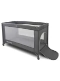 Milly Mally Łóżeczko turystyczne Mirage Dark Grey | Pan Piksel
