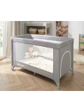 Milly Mally Łóżeczko turystyczne Mirage Grey | Pan Piksel