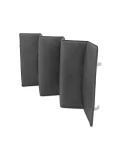Milly Mally Łóżeczko turystyczne Mirage Dark Grey | Pan Piksel