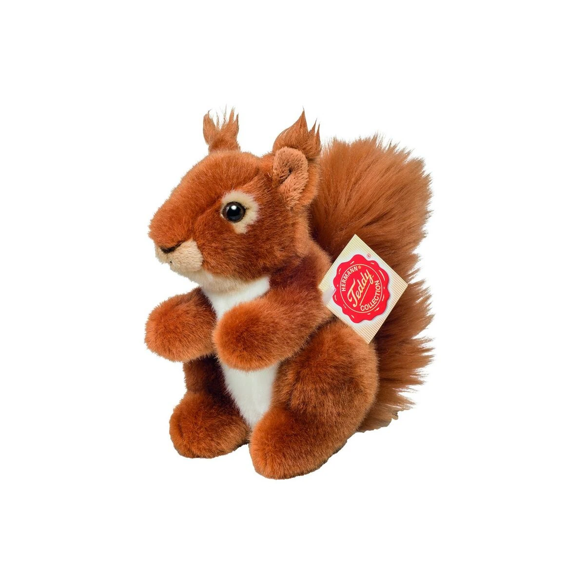 TEDDY HERMANN Maskotka mała Wiewiórka 14 cm | Pan Piksel
