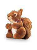 TEDDY HERMANN Maskotka mała Wiewiórka 14 cm | Pan Piksel