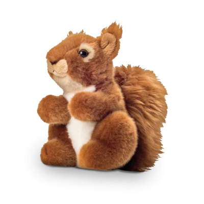 TEDDY HERMANN Maskotka mała Wiewiórka 14 cm | Pan Piksel