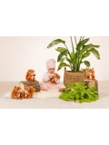 TEDDY HERMANN Maskotka mała Wiewiórka 14 cm | Pan Piksel