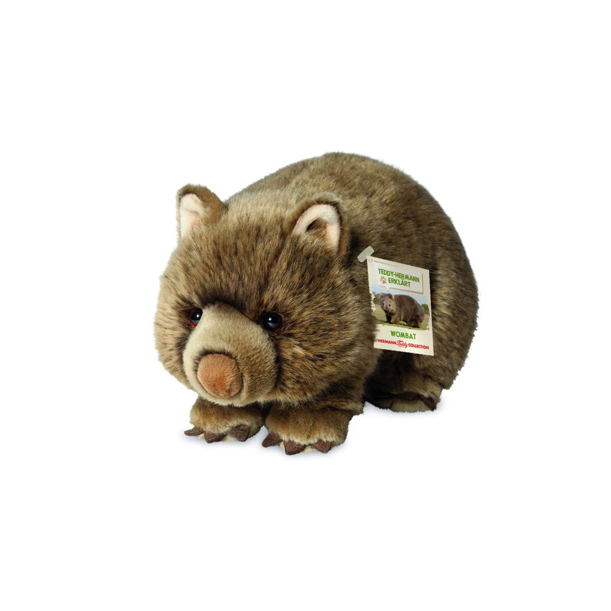 TEDDY HERMANN Maskotka Wombat 26 cm | Pan Piksel