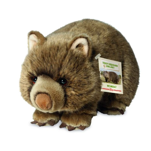 TEDDY HERMANN Maskotka Wombat 26 cm | Pan Piksel