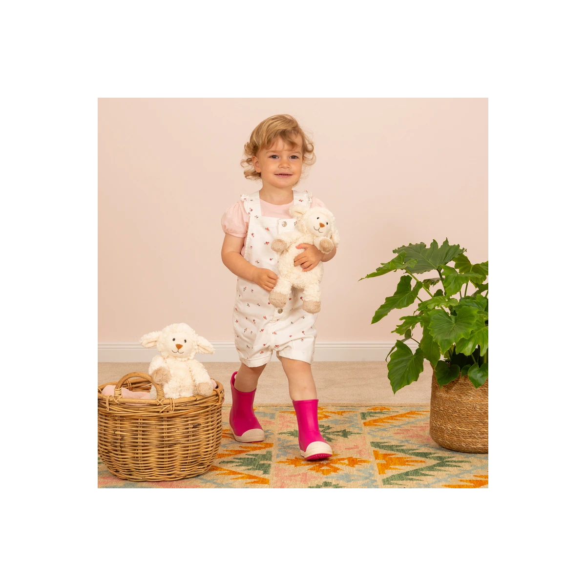TEDDY HERMANN Maskotka Owca Maggi 27 cm | Pan Piksel
