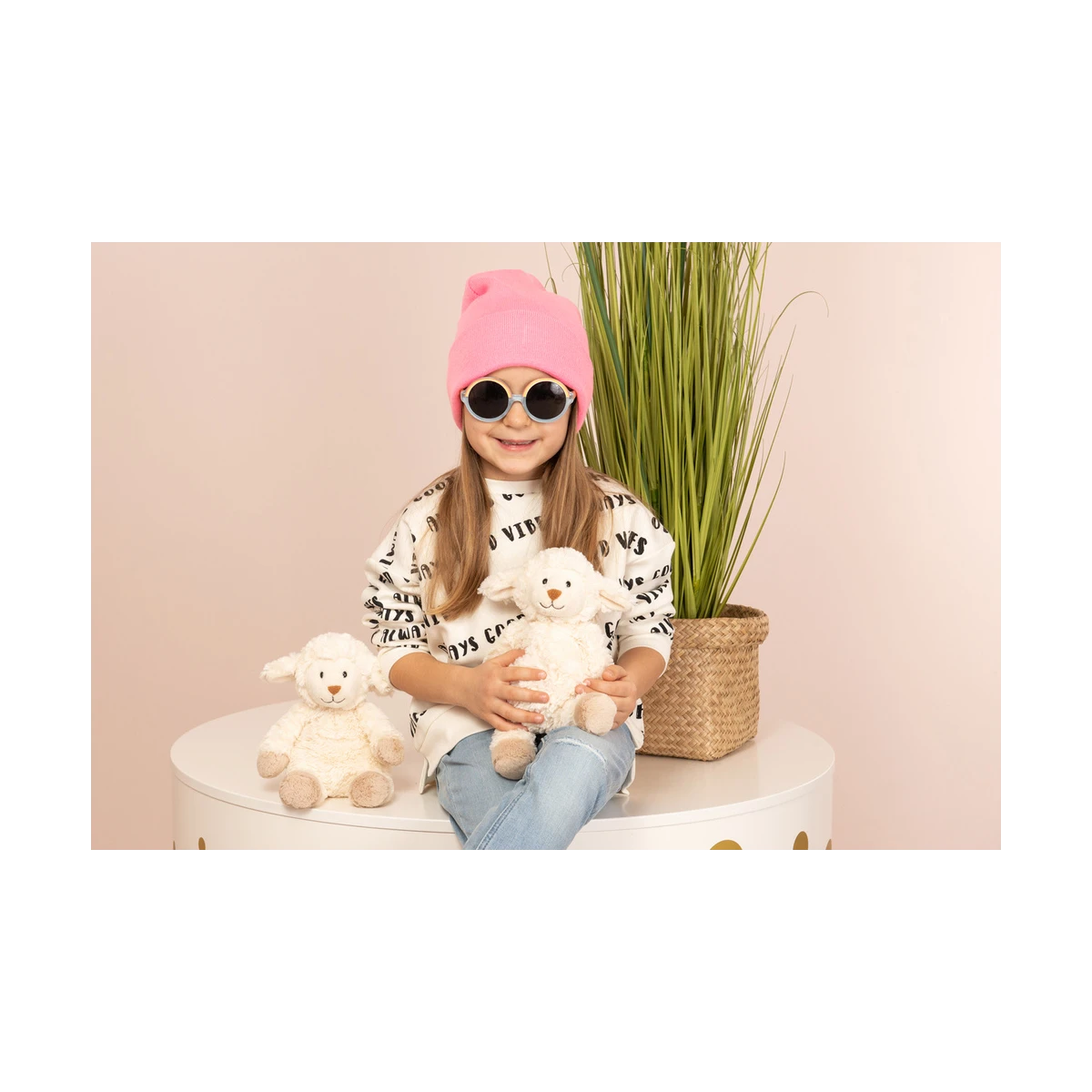 TEDDY HERMANN Maskotka Owca Maggi 27 cm | Pan Piksel