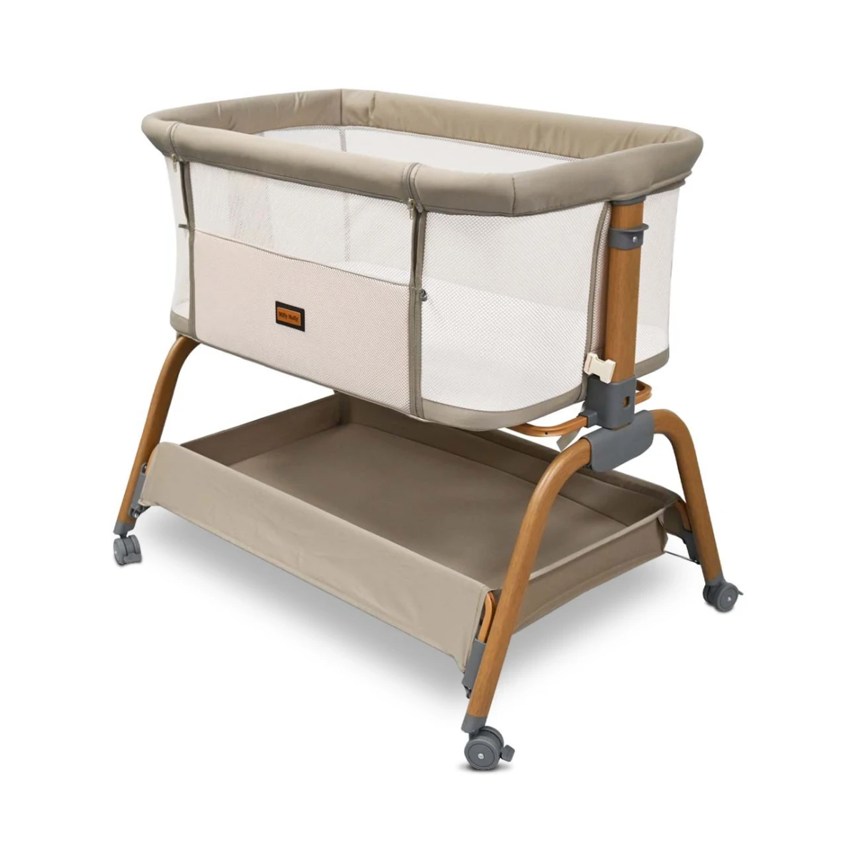 Łóżeczko dostawne Nino Beige Milly Mally | Pan Piksel
