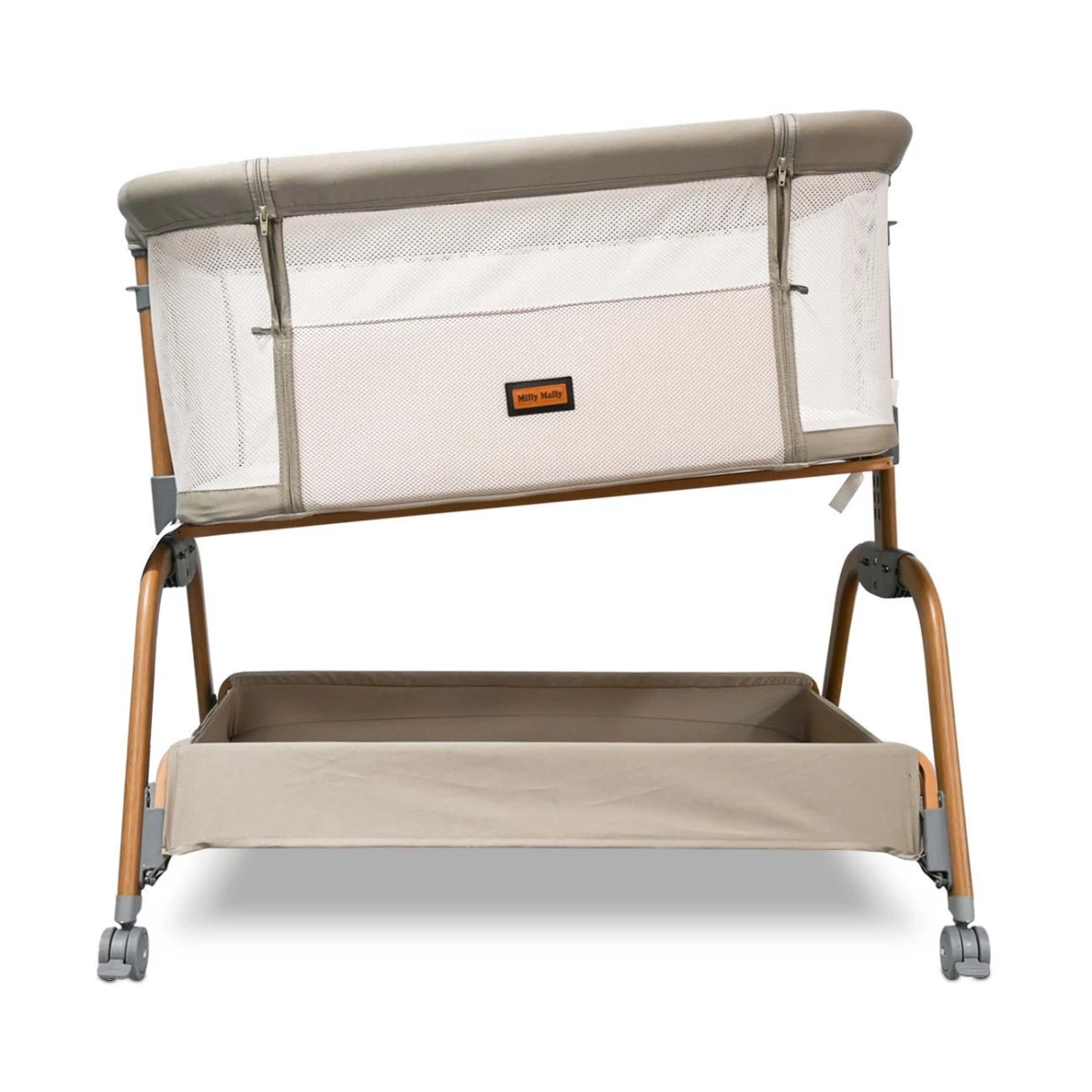 Łóżeczko dostawne Nino Beige Milly Mally | Pan Piksel