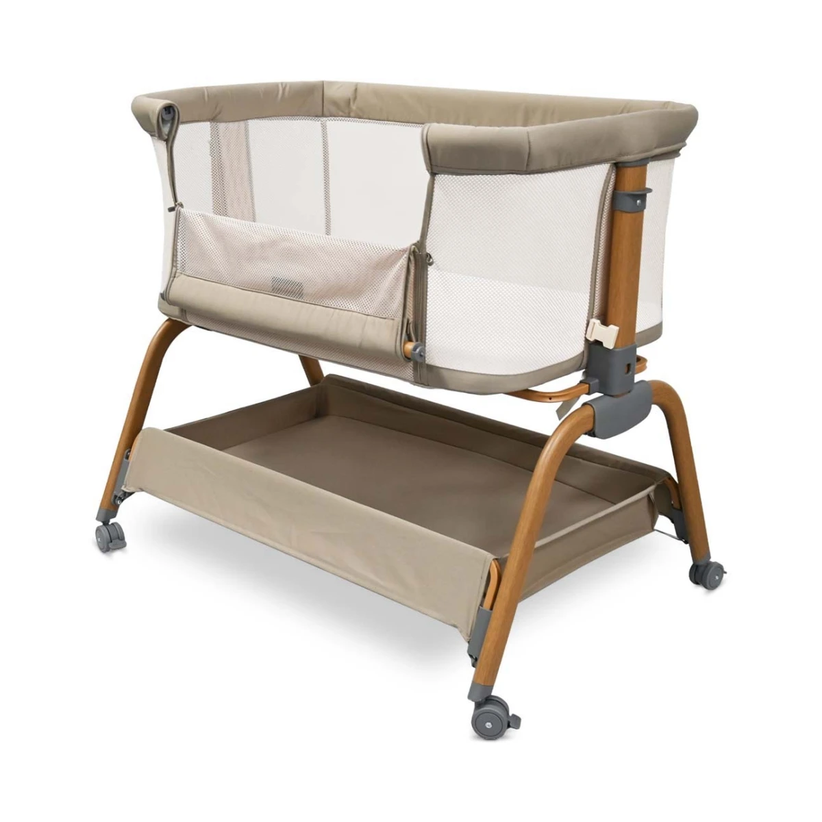 Łóżeczko dostawne Nino Beige Milly Mally | Pan Piksel