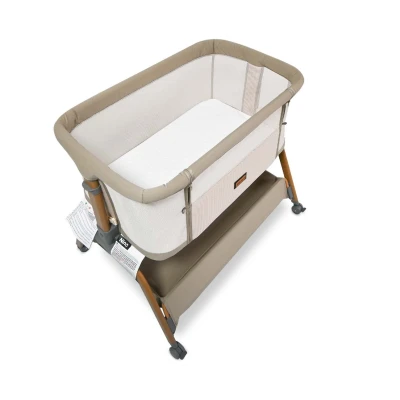 Milly Mally Łóżeczko Dostawne Nino Beige | Pan Piksel