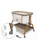 Łóżeczko dostawne Nino Beige Milly Mally | Pan Piksel