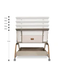 Łóżeczko dostawne Nino Beige Milly Mally | Pan Piksel