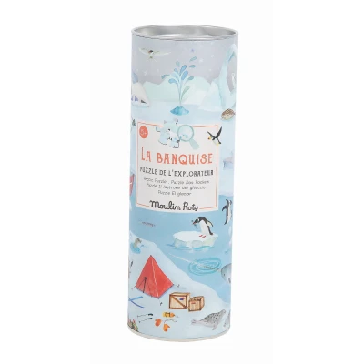 MOULIN ROTY Puzzle kartonowe ODKRYWCA-ARKTYKI | Pan Piksel