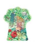 DJECO Puzzle tekturowe DŻUNGLA 54 elem. | Pan Piksel