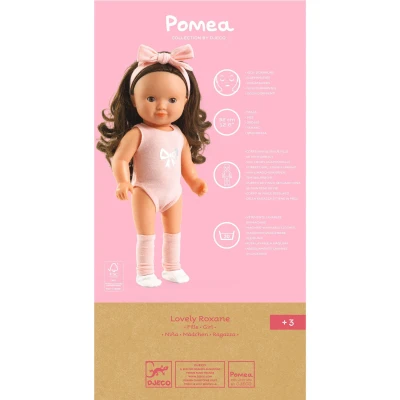 DJECO Lalka Roxane 32 cm KOLEKCJA LOVELY POMEA | Pan Piksel