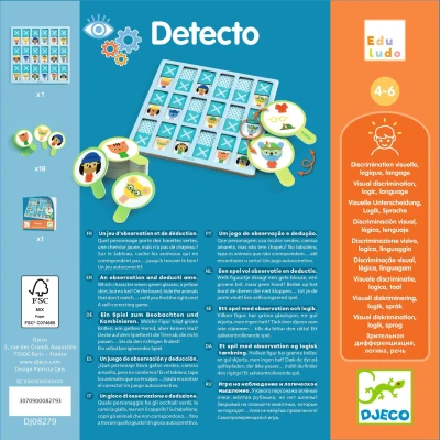 DJECO Eduludo gra obserwacyjna DETECTO | Pan Piksel