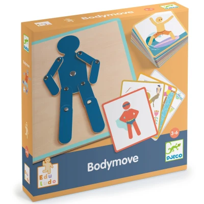 DJECO Eduludo gra edukacyjna BODYMOVE | Pan Piksel