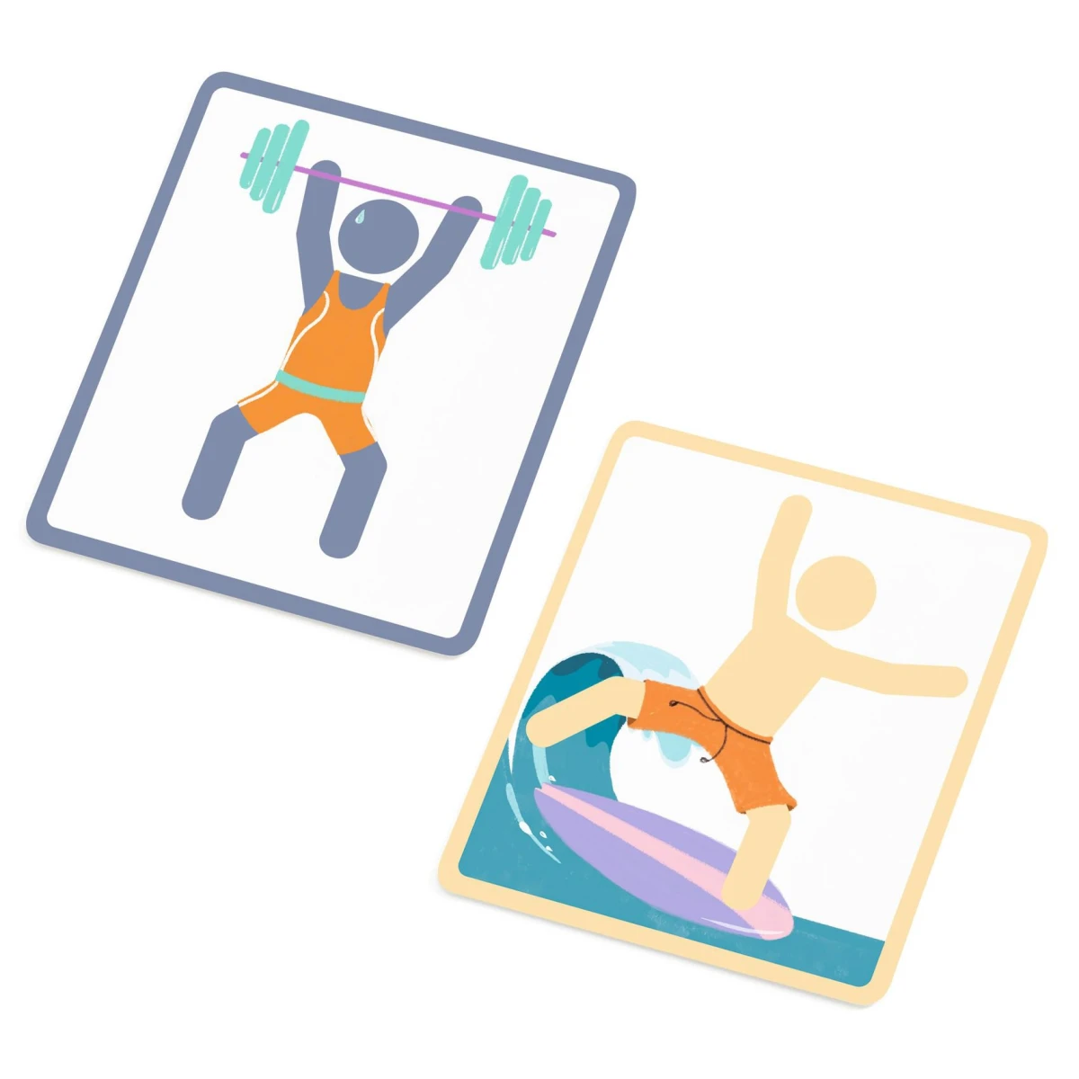 DJECO Eduludo gra edukacyjna BODYMOVE | Pan Piksel