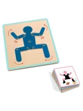 DJECO Eduludo gra edukacyjna BODYMOVE | Pan Piksel