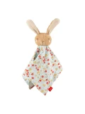 SIGIKID Pierwsza przytulanka komforter bawełniany Króliczek niebieski 32 cm | Pan Piksel