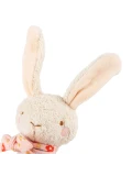 SIGIKID Pierwsza przytulanka grzechotka Króliczek dla dzieci różowy 15 cm | Pan Piksel