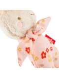 SIGIKID Pierwsza przytulanka grzechotka Króliczek dla dzieci różowy 15 cm | Pan Piksel