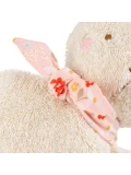 SIGIKID Pierwsza przytulanka komforter bawełniany Króliczek écru kocyk 25cm | Pan Piksel