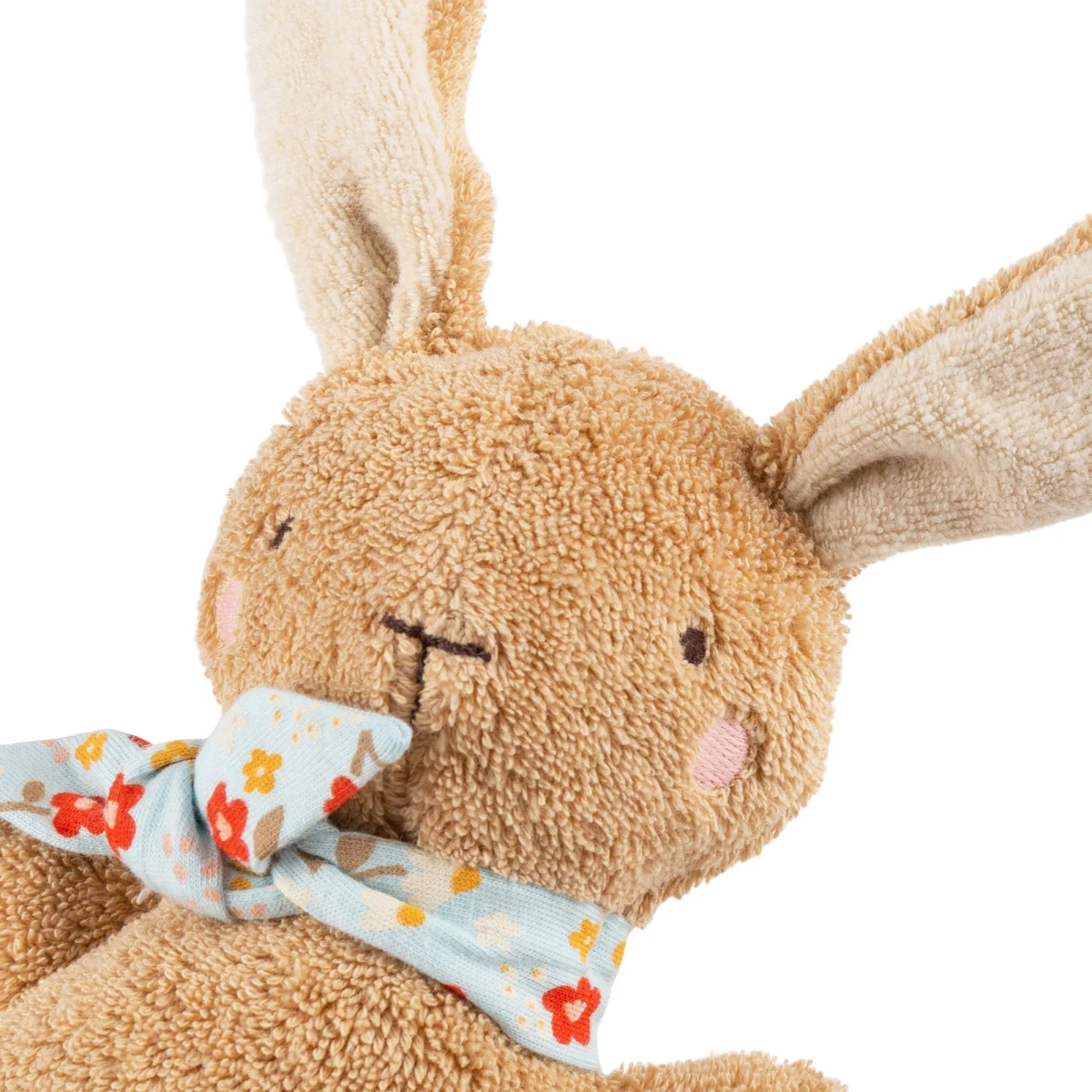 SIGIKID Pierwsza przytulanka z pozytywką bawełniany Króliczek brązowy 19 cm | Pan Piksel