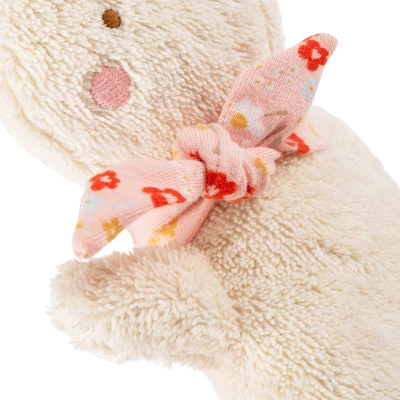 SIGIKID Pierwsza przytulanka z pozytywką bawełniany Króliczek écru 19 cm | Pan Piksel