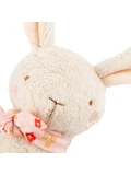 SIGIKID Pierwsza przytulanka z pozytywką bawełniany Króliczek écru 19 cm | Pan Piksel