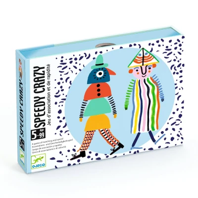 DJECO Gra karciana SPEEDY CRAZY | Pan Piksel