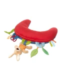 SIGIKID Poduszka do leżenia na brzuszku 37cm zabawka ruchowa grzechotka | Pan Piksel