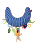 SIGIKID Poduszka do leżenia na brzuszku 37cm zabawka ruchowa grzechotka | Pan Piksel