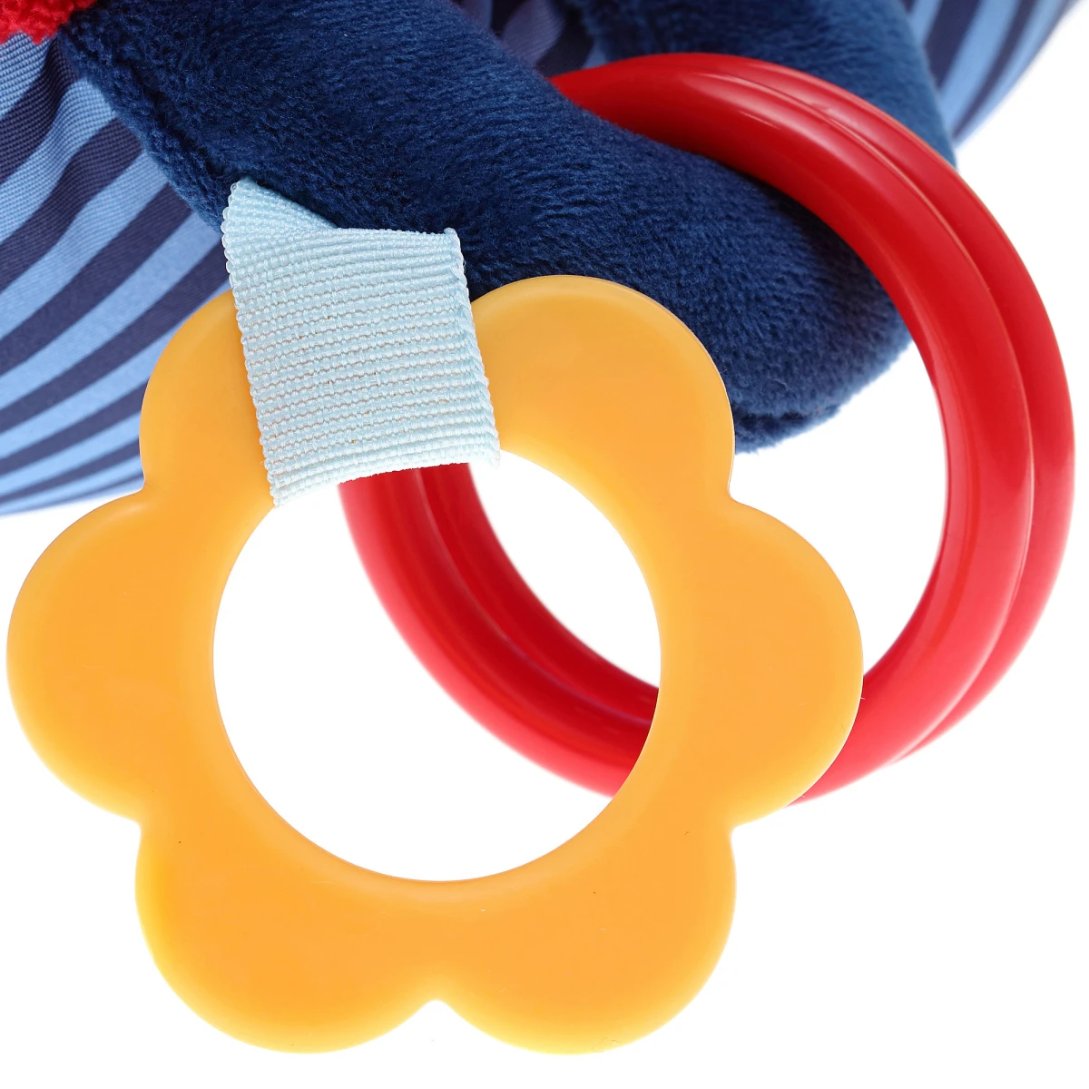 SIGIKID Poduszka do leżenia na brzuszku 37cm zabawka ruchowa grzechotka | Pan Piksel