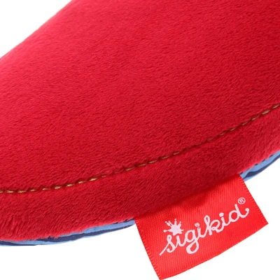 SIGIKID Poduszka do leżenia na brzuszku 37cm zabawka ruchowa grzechotka | Pan Piksel