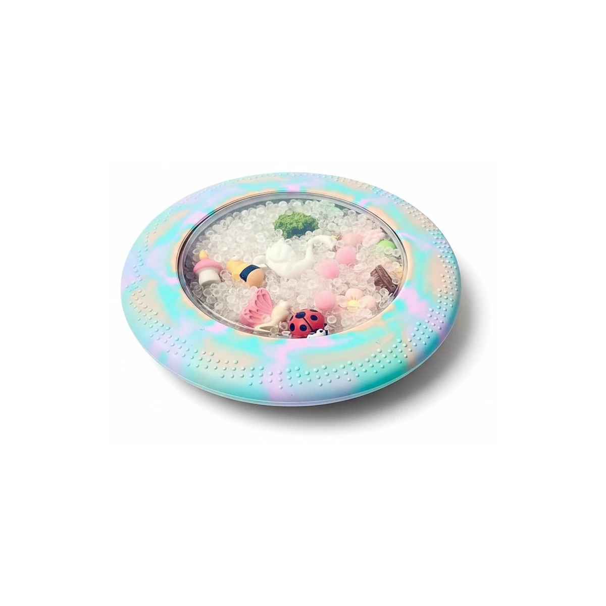 JELLYSTONE DESIGNS Jellystone Sensoryczny dysk z figurkami A-Ku-Ku! Peekaboo motyw Wróżki | Pan Piksel