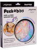 JELLYSTONE DESIGNS Jellystone Sensoryczny dysk z figurkami A-Ku-Ku! Peekaboo motyw Jednorożec | Pan Piksel