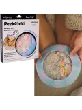 JELLYSTONE DESIGNS Jellystone Sensoryczny dysk z figurkami A-Ku-Ku! Peekaboo motyw Jednorożec | Pan Piksel