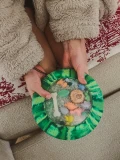 JELLYSTONE DESIGNS Jellystone Sensoryczny dysk z figurkami A-Ku-Ku! Peekaboo motyw Dinozaur | Pan Piksel