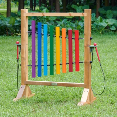 MASTERKIDZ Tęczowe Dzwonki Kolorowa Tablica Do Grania | Pan Piksel