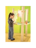 CLASSIC WORLD EDU Przezroczysta Sztaluga Tablica Akrylowa XXL Centrum Artystyczne 3w1 | Pan Piksel