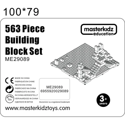 MASTERKIDZ Zestaw Klocków Konstrukcyjnych STEM 563 el. | Pan Piksel