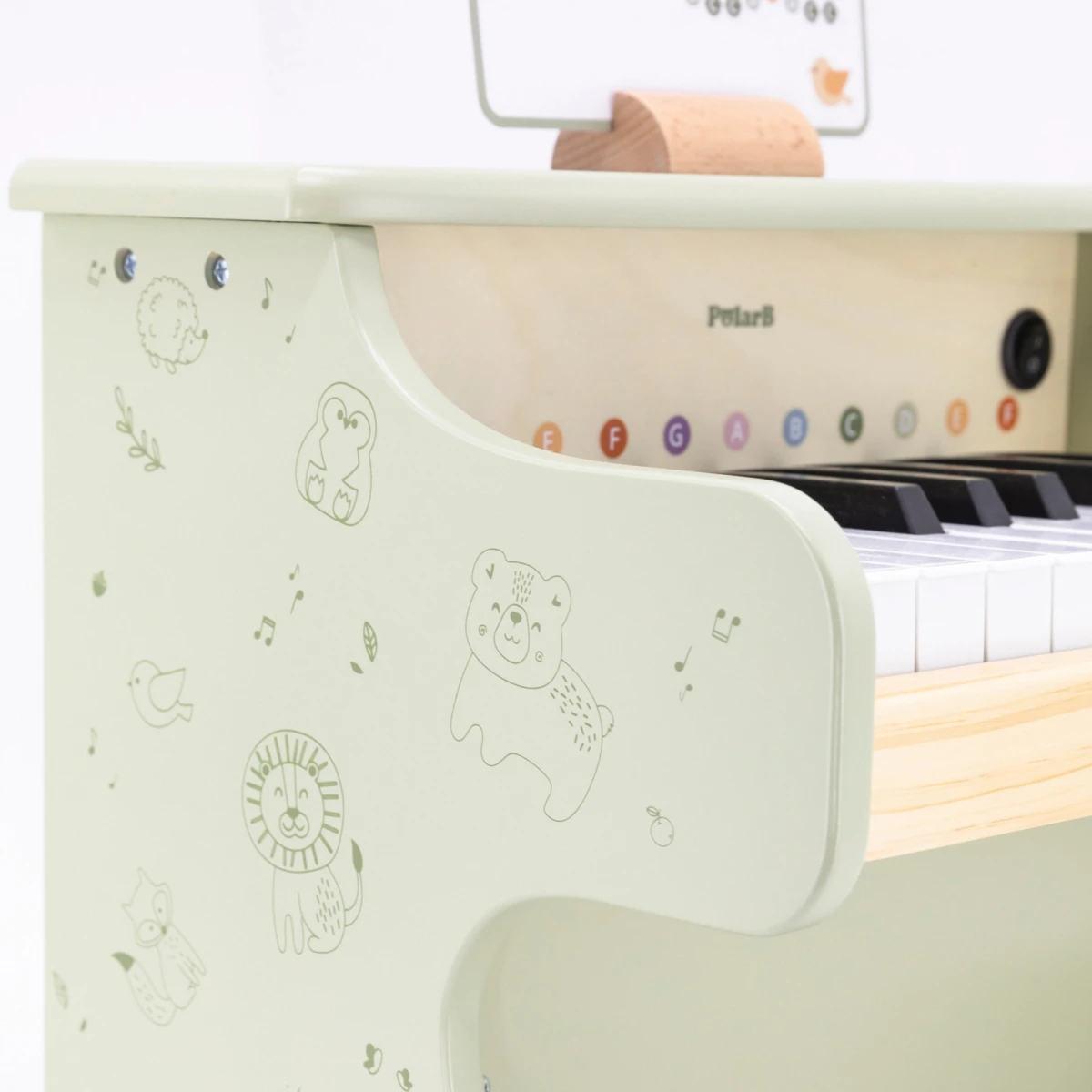 Viga Pianino Zielone Nauka Gry | Pan Piksel