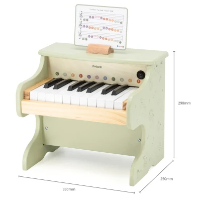 Viga Pianino Zielone Nauka Gry | Pan Piksel