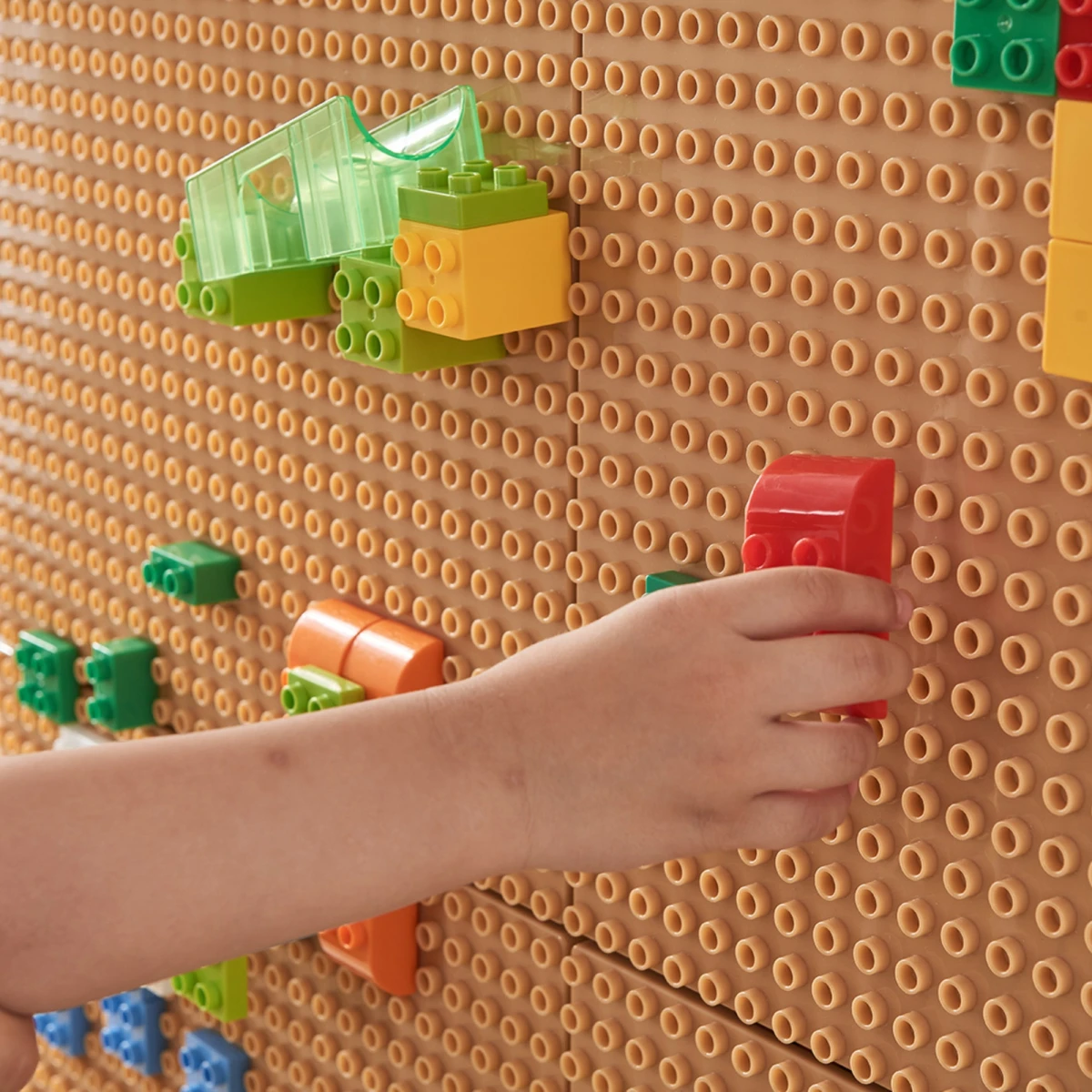 MASTERKIDZ Zestaw Klocków Konstrukcyjnych STEM 135 el. z Nakładką na Panel 4 szt. | Pan Piksel