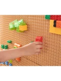 MASTERKIDZ Zestaw Klocków Konstrukcyjnych STEM 563 el. z Nakładkami na Panel 4 szt. | Pan Piksel