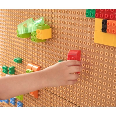 MASTERKIDZ Zestaw Klocków Konstrukcyjnych STEM 563 el. z Nakładkami na Panel 4 szt. | Pan Piksel