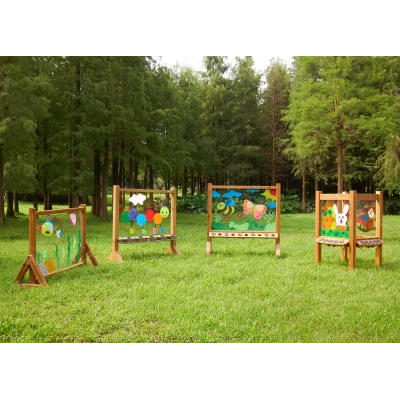 MASTERKIDZ Przezroczysta Akrylowa Tablica Malarska + Kubeczki | Pan Piksel